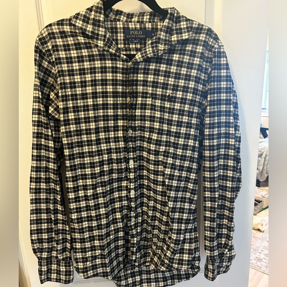 Polo Ralph Lauren Plaid Shirt Size M Men’s